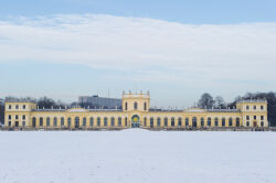 Kassel, Winter, Schnee, Orangerie, Karlsaue, Hightlight, Top-Bild