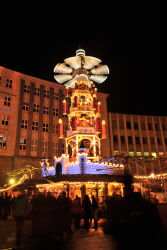 Weihnachten, Winter, Winterzauber, Weihnachtsmarkt, Märchenweihnachtsmarkt, Kassel, Lichter, Advent, Glühwein, Weihnachtsmann, Stand