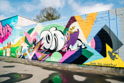 Schillerviertel, Streetart, StreetArt, Graffiti, Murals, KolorCubes, Quartier, Stadtansicht